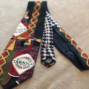 Tabasco Tie with Stripes